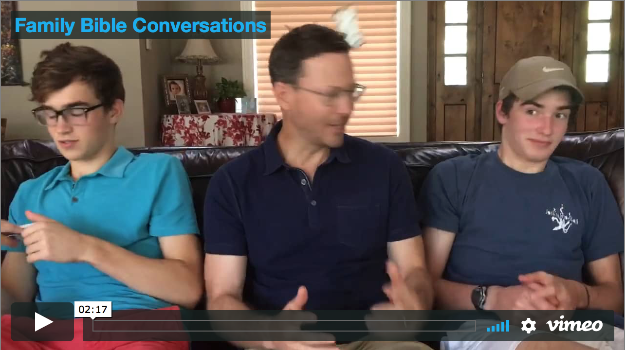 How to have family Bible conversations (and how NOT to!)